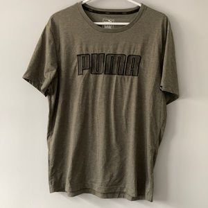 Puma Men’s Olive Green T-Shirt